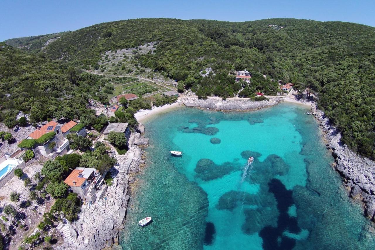 Seaside House For Families With Children Cove Rasohatica, Korcula - 4386 Lumbarda Buitenkant foto