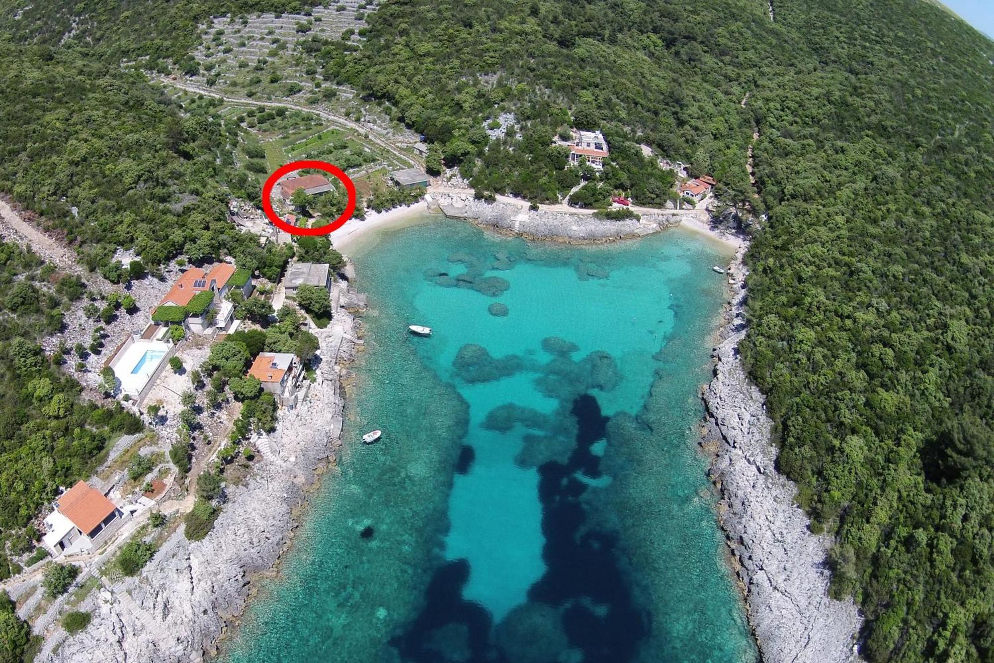 Seaside House For Families With Children Cove Rasohatica, Korcula - 4386 Lumbarda Buitenkant foto